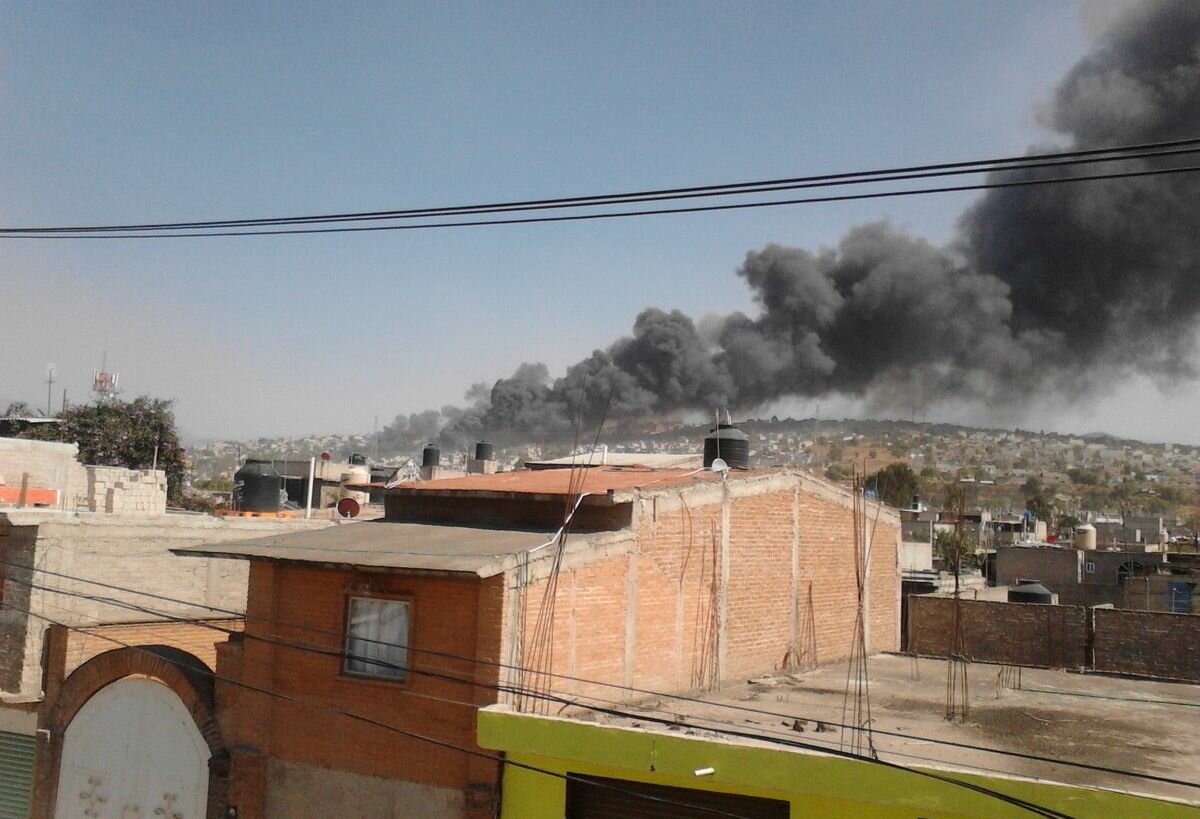 В Мексике взорвались мастерские по производству пиротехники