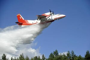 В Чернобыльской зоне вспыхнул пожар: спасатели привлекли пожарную авиацию