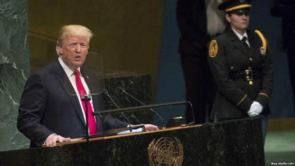 Трамп рассмешил Генасcамблею ООН заявлением об успехах его администрации (видео)