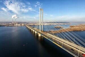 В Киеве на месяц частично перекроют Южный мост