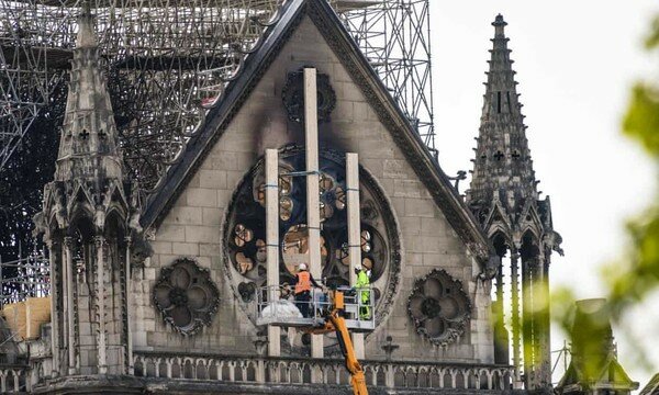 Следователи установили официальную причину пожара в соборе Нотр-Дам де Пари
