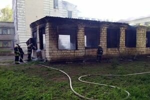 В Днепропетровской области сгорела школа