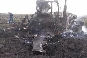 В Луганской области трактор подорвался на мине: детали