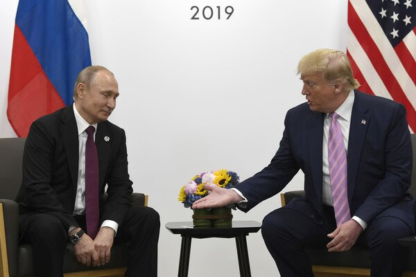 Саммит G20: Трамп назвал Путина "отличным парнем"