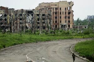 В Донецкой области разрушены 13 тысяч домов, но денег на восстановление нет