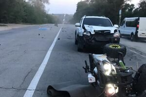 В Запорожье квадроцикл врезался во внедорожник: погиб пассажир