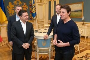 Зеленский предложил Тому Крузу снимать фильмы в Украине