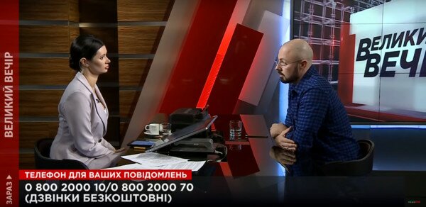 Дмитрий Раимов в "Большом вечере" с Дианой Панченко (15.10)