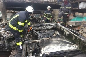 В Харькове прогремел взрыв в гараже, есть погибшие: фото