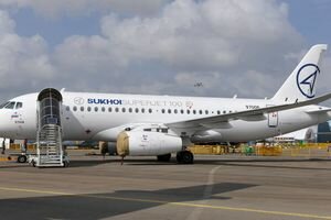 В России произошло очередное происшествие с лайнером Sukhoi Superjet