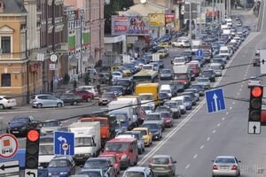 Киев занял третье место в Европе по уровню пробок на дорогах
