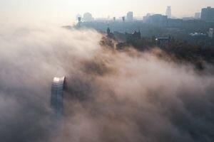 Воздух над Киевом в субботу вновь стал самым грязным в мире из-за пожаров