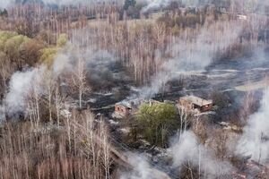 Пожары в Украине: спасатели создали резерв сил и доложили Зеленскому об обстановке