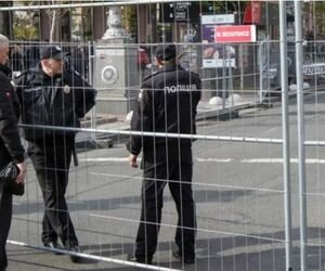 Киев в клетке: центр столицы обнесли забором на время Евровидения