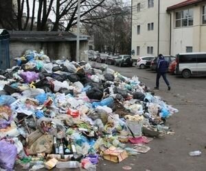 С началом майских праздников во Львове обострилась ситуация с мусором
