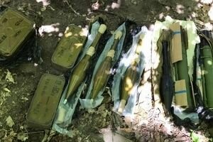 В Киеве нашли схрон с гранатометами