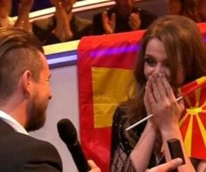 Евровидение-2017: беременной конкурсантке предложили выйти замуж в прямом эфире