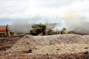 Штаб АТО: Боевики дважды применяли тяжелое артиллерийское вооружение