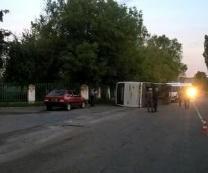 В Черкасской области пассажирский автобус попал в аварию: есть пострадавшие