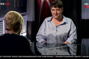 Надежда Савченко в "Большом интервью" с Юлией Литвиненко (26.06.)