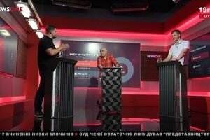 Алексей Мушак и Андрей Ильенко в "Дуэли" с Мыколой Вереснем (28.06)