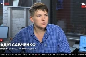 Надежда Савченко в программе "Начало" с Василием Головановым (07.07)