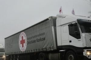 Очередной гумконвой от Красного Креста: на Донбасс доставили более 300 тонн стройматериалов и медикаментов