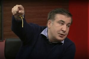 Саакашвили: У власти нет сил разогнать митинг под Радой