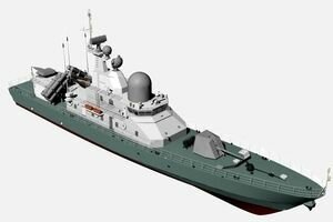 Первый украинский ракетный катер "Лань" введут во флот ВМС ВСУ в 2019 году