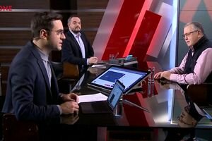 Анатолий Гриценко в "Большом вечере" с Головановым и Мартиросяном (15.01)