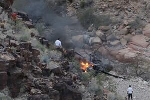 Трое британских туристов погибли при крушении вертолета в Большом каньоне
