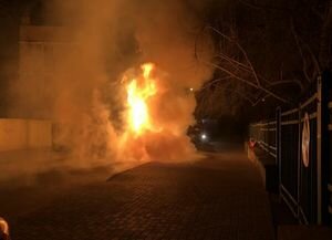 СМИ: В центре Одессы ночью сгорел Lexus депутата горсовета от БПП