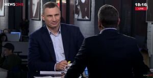 Виталий Кличко в "Большом вечере" с Головановым (23.02)