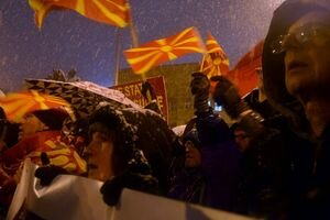 В Македонии начались массовые протесты против переименования страны