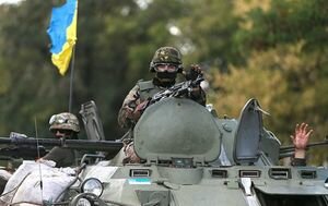 Штаб АТО: во время обстрела боевиков погиб украинский военный