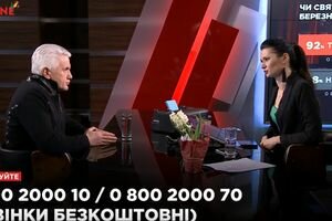 Владимир Литвин в "Большом вечере" с Панченко (08.03)