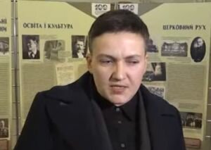Савченко проигнорировала вопрос о том, выводили ли ее из парламента