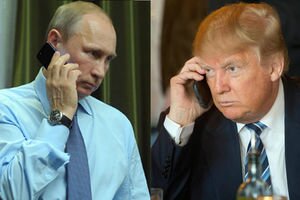 Трамп поговорил с Путиным по телефону после выборов в России