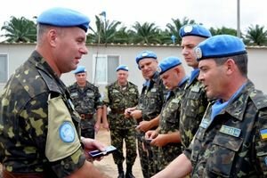 В Украину из Конго вернулись 75 украинских миротворцев