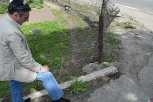 На Волыни обнаружили еврейские надгробия вместо бордюра улицы