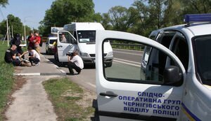 Под Черниговом пассажир международного автобуса взял водителя в заложники и угрожал устроить взрыв