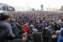 Число задержанных в ходе антиправительственных акций в России перевалило за 1600