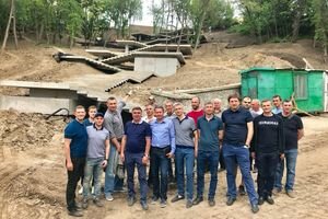 "Работа кипит": Кличко рассказал, когда откроют обновленную Владимирскую горку в Киеве
