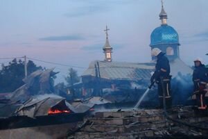 На Прикарпатье сгорела 100-летняя церковь