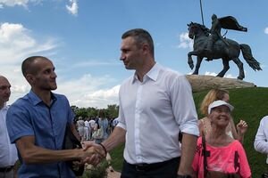 "Боролся там с нечистой силой": Кличко рассказал подробности открытия памятника Илье Муромцу