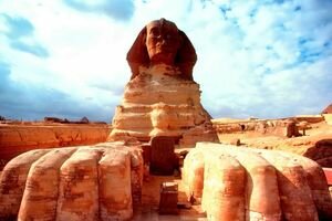 В Египте случайно нашли ранее неизвестную статую Сфинкса