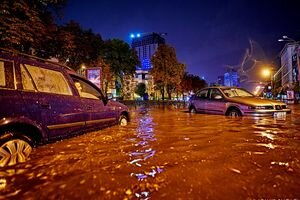 Кличко рассказал, чем занимался, когда Киев вновь затопило