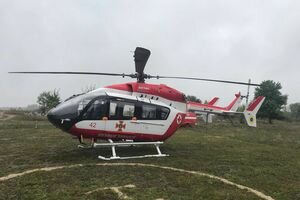 Паломника с инфарктом доставили из Умани в Киев на вертолете