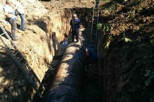 В Авдеевке закончили ремонт Южно-Донбасского водогона