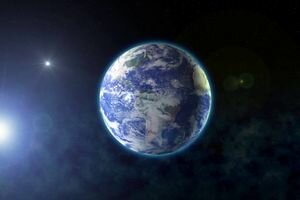 В NASA показали снимок Земли, сделанный на расстоянии 43 млн км от планеты